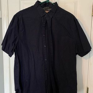 Denim and Flower Button up